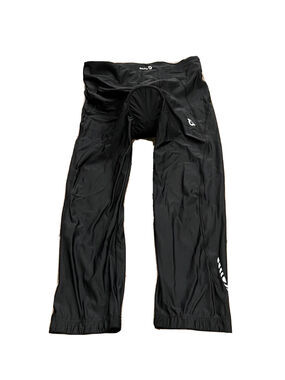 Baleaf Womens Black Cycling Pink Padded Capri Leggings Pants Size XXL 2XL